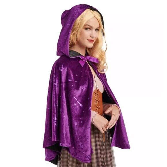 Disney Hocus Pocus Sarah Sanderson Costume Accessory Set for Adults One Size - Picture 1 of 3